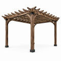 Holz Pergola Quadrat 300x300 cm Kiefernholz